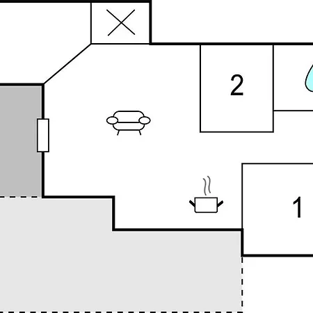 2 Bedroom Stunning In 에벨토프트